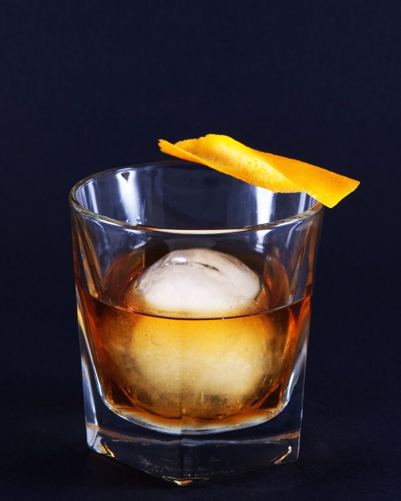 The Long Rye — Rye, two barrel-aged bitters, and a sugar cube dissolved slower than patience usually allows.